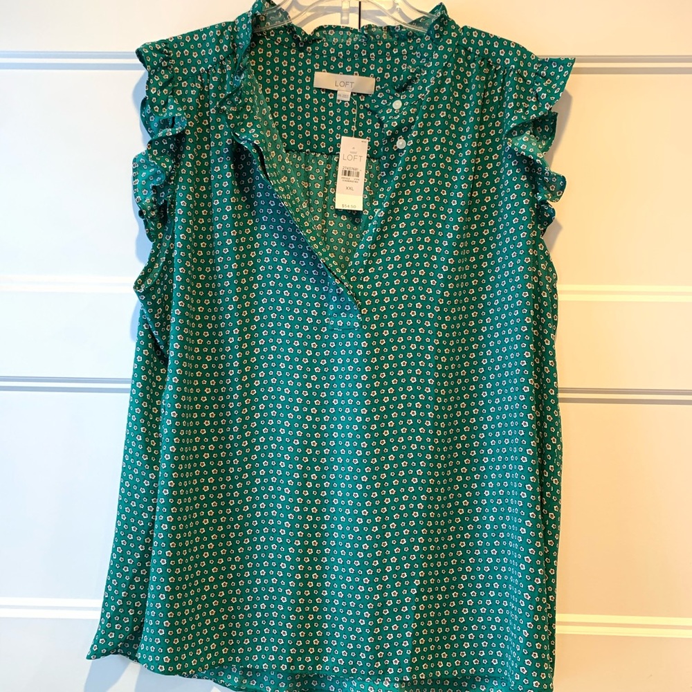 LOFT Ruffle Top